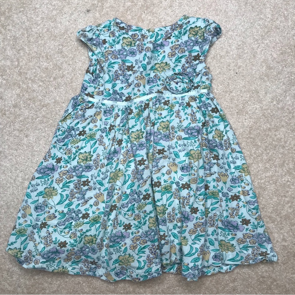 Sweet floral fit and flare dress size 12-18 months